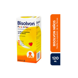 FRASCO 120 ML Bisolvon® Para Niños 4mg/5ml Jarabe