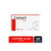 Captopril 25mg Tableta - Blister X 10 Unit