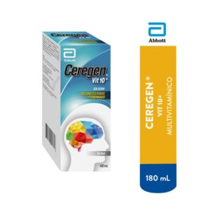 FRASCO 180 ML Ceregen Vit 10 Solución oral