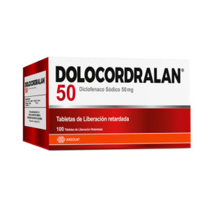Dolocordralan 50mg Tableta de Liberación retardada  Requiere receta médica X Unidad
