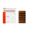 Doxiciclina 100mg Cápsulas  Requiere receta médica  X Blister