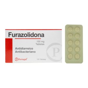 Furazolidona 100 mg Tabletas  X Blister   Requiere receta médica