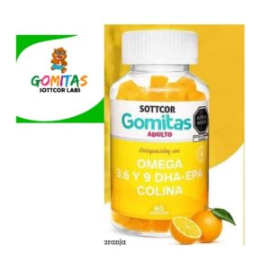 GOMITAS ADULTO SOTTCOR   60 UNIDADES