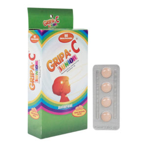 Gripa C Junior Tableta Masticables  X Unidad