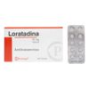 Loratadina 10mg  Requiere receta médica  X Blister