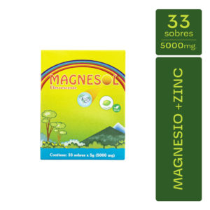 CAJA 33 UN Magnesol Polvo Efervescente, Limon  X Unidad