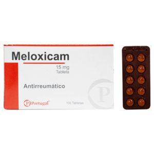 Meloxicam 15mg Tabletas  X Blister  Requiere receta médica