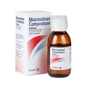 Mucosolvan Compositum 15mg - 0.01 mg/5ml Jarabe  Requiere receta médica