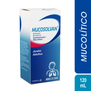 Mucosolvan 30mg/5ml Jarabe Adulto - Frasco 120 ML