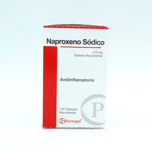 Naproxeno sódico 550mg Tableta recubierta X Blister Requiere receta médica