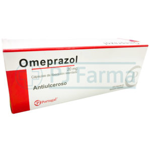 Omeprazol 20mg Cápsula de Liberación Retardada Requiere receta médica X Blister