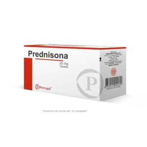 Prednisona  20mg Tableta  X Blister  Requiere receta médica