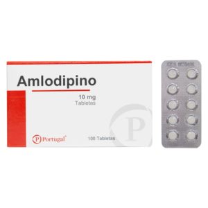 Amlodipino 10mg Tabletas X Blister 10 unit