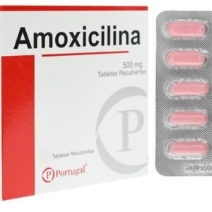 Amoxicilina 500 mg Tableta X Blister 10 unit