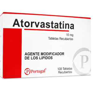 Atorvastatina 10mg - Tableta Recubierta -  Blister x 10 Unit