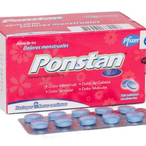 Ponstan Rd 220mg Tableta recubierta X Unidad